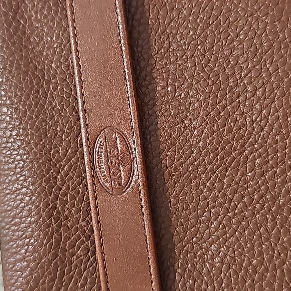 Fossil Leather Wallet On A String - Excellent Con… - image 2